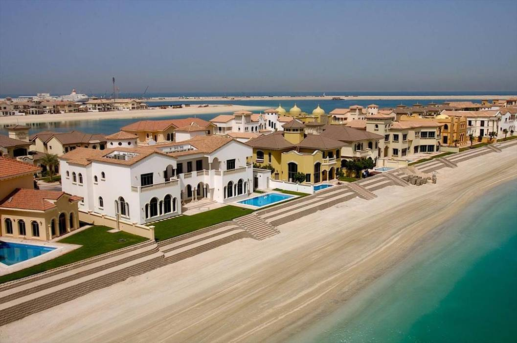 阿联酋迪拜的國民住宅--快要蓋好了,太酷了！！！