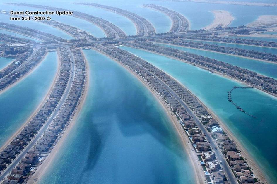 阿联酋迪拜的國民住宅--快要蓋好了,太酷了！！！