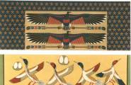 关于埃及传统写实手绘资料图