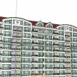 实用的深圳风格的高层住宅精细模型