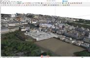 Google earth to sketchup 3D城市建模