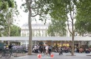 万漪景观分享--巴黎最大的公共步行广场