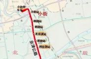 天津市地铁四号线北辰区段规划站点