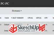 Vray for SketchUp正版小福利，联机渲染方法