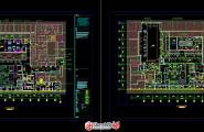 【大师作品】北京万柳书院施工图+效果图+陈设方案