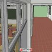 日式校园模型下载（教室加走廊）