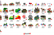 儿童设施su模型10个