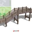 分享一个木栈桥的模型