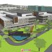 工业厂区产业园SU模型下载-研发总部办公建筑规划