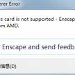 AMD HD6800显卡可以运行ENSCAPE吗