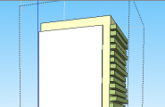 【扭转的绿脊——UNstudio墨尔本摩天楼】概念模型建模思路