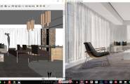 Sketchup FOR enscape 简约 日景