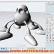 与sketchup相结合的曲面软件工具MOI 3D