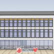 贺州市平桂区第三幼儿园建筑规划方案设计SU模型下载