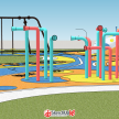 儿童活动区规划设计SU模型下载