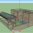 自创住宅建筑SU模型