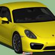 2014 Porsche Cayman S汽车模型