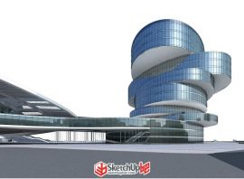 医疗器械展示中心建筑规划方案设计，广东建科建筑设计院