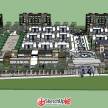 天津产业园总体规划建筑设计SU模型下载