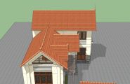 分享一个乡村别墅建筑SketchUp模型