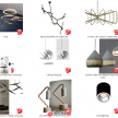 现代艺术灯具SU模型下载